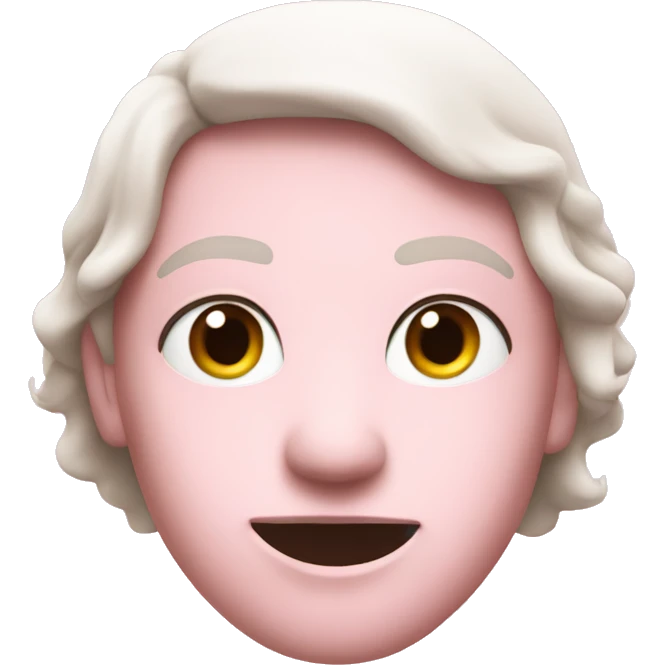 Netflix Logo in light pink emoji