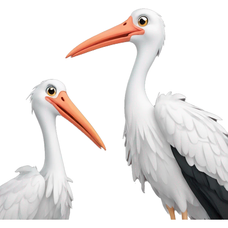 Storks  emoji