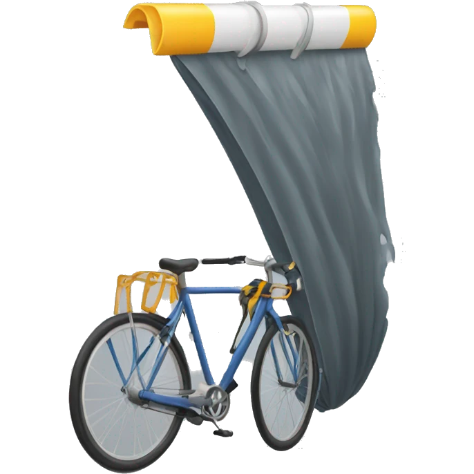 Chute à vélo emoji