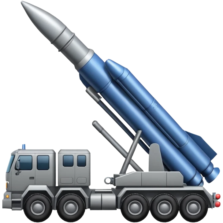 NATO military rocket launch system with many missles emoji
