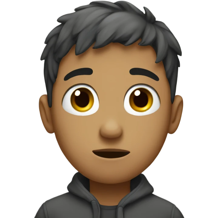 boy in solitude emoji