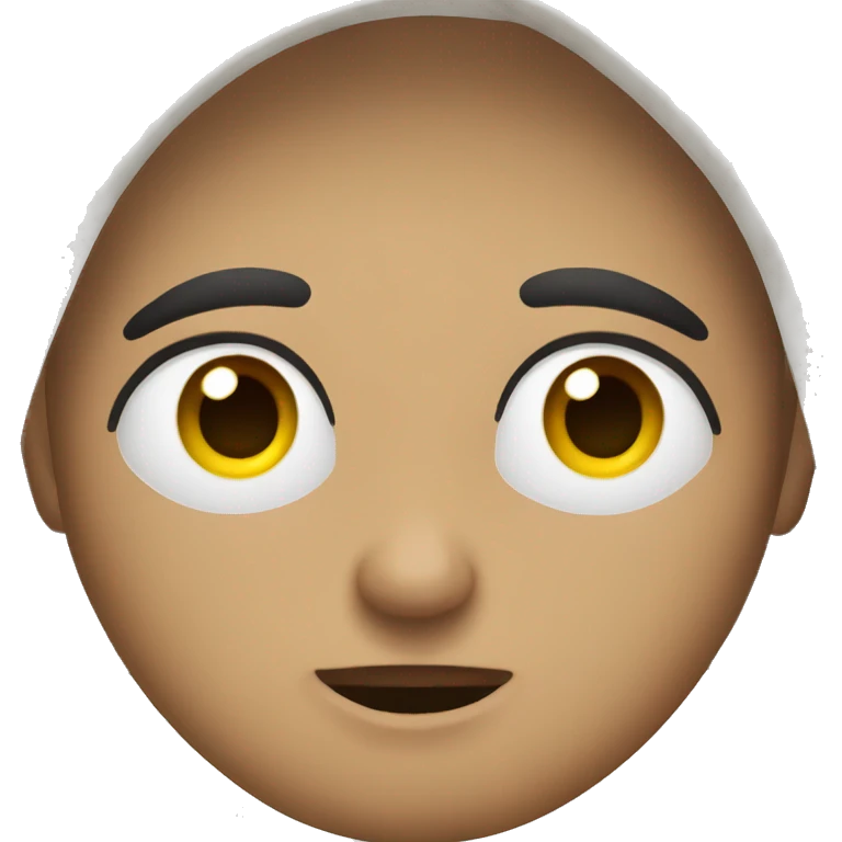Sleeping with eyes open emoji