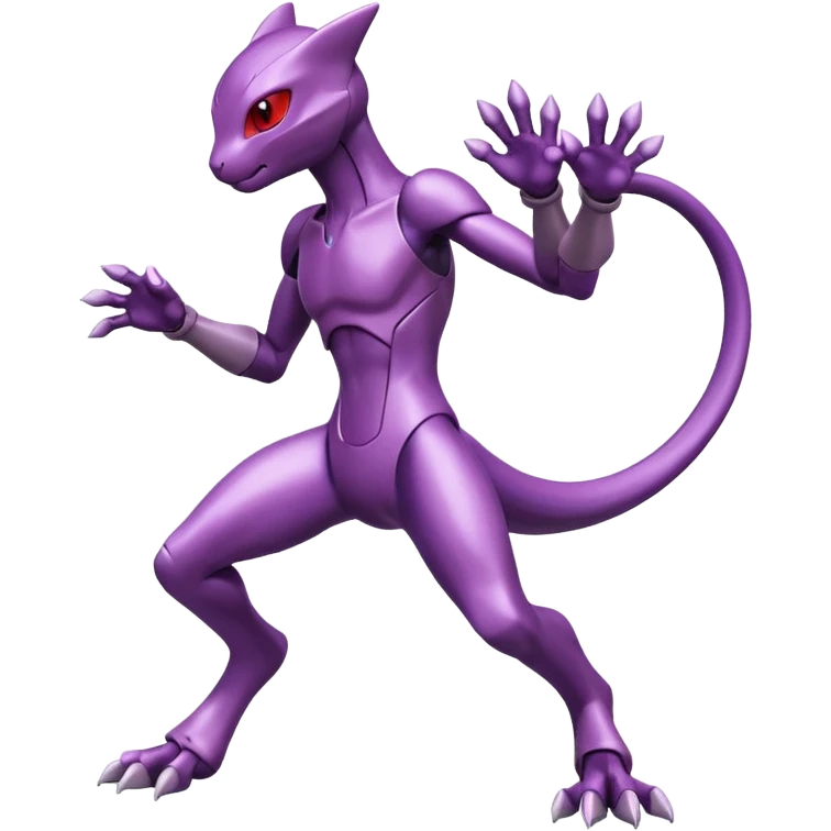 Genesect-Mewtwo-Fakémon-hybrid-creature (full body)  emoji