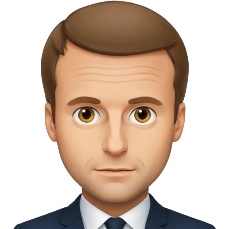Emmanuel Macron emoji