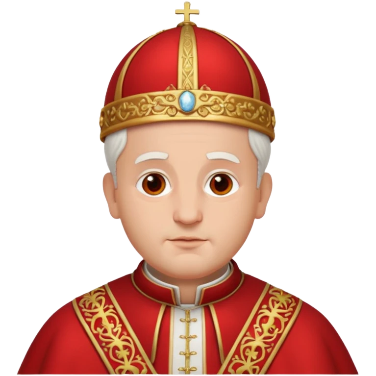 Pope Leo with Mozetta emoji