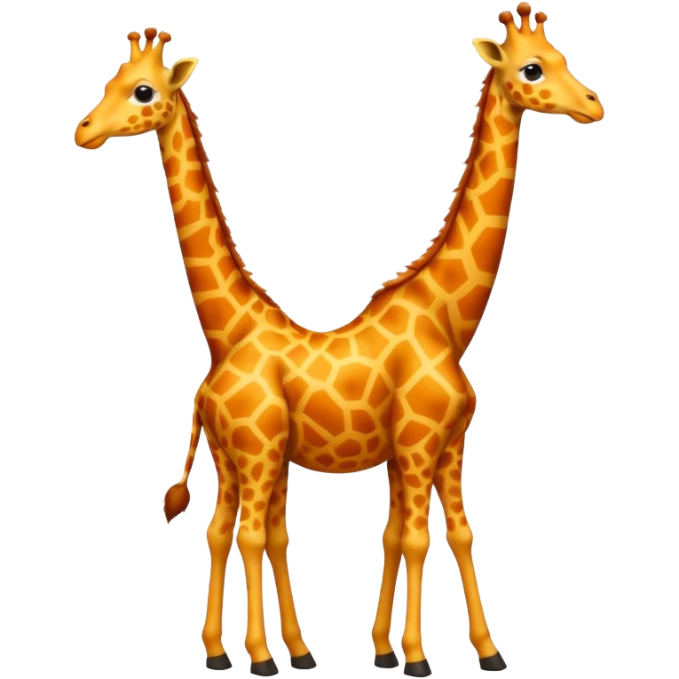 orange furry giraffe emoji