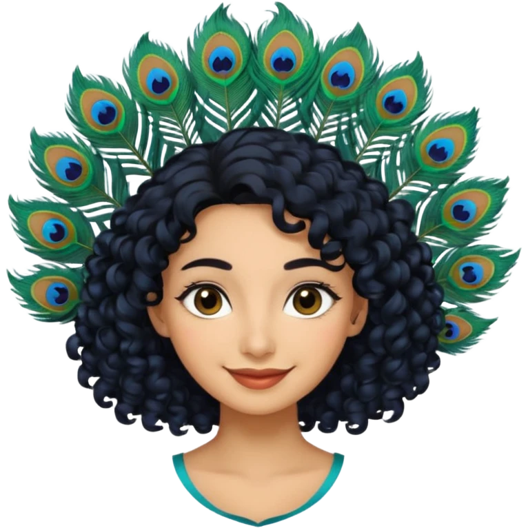 create a emoji of krishnas feature emoji