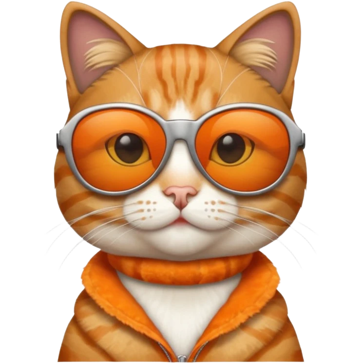 Cat wearing sunglasses emoji