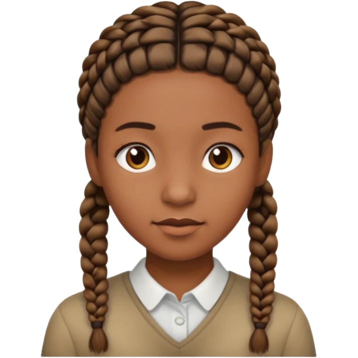 👦🏽 punle trenzas cortas  emoji