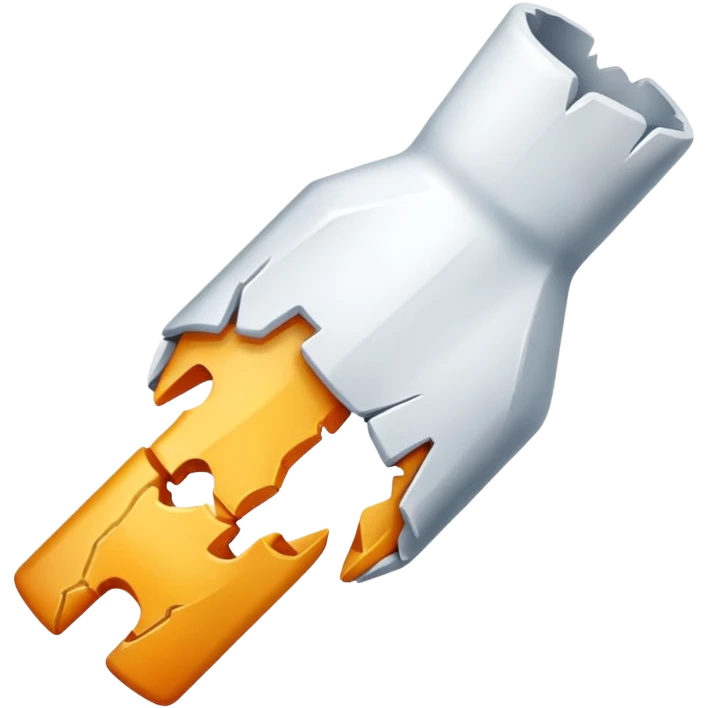 Broken bone  emoji
