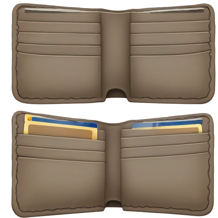 Empty wallet emoji