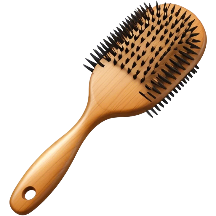 hair brush emoji
