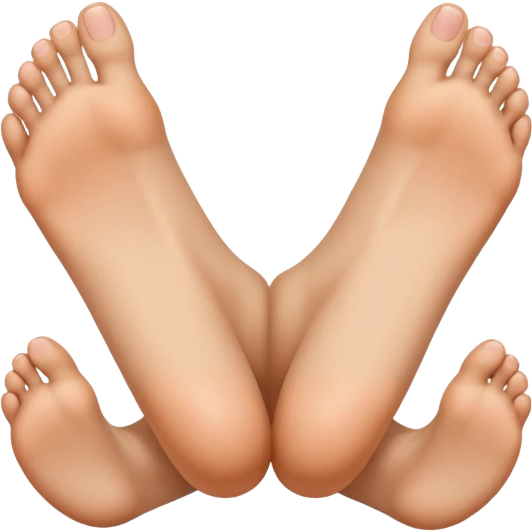 feet on a round body with a butthole and big penis emoji