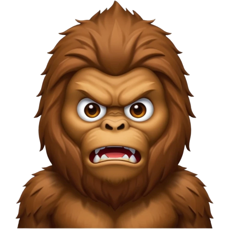 Sassy the Sasquatch from the big lez show emoji