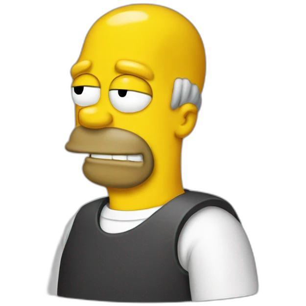Homer simspon emoji