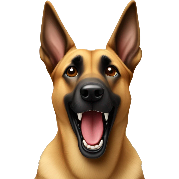 Belgian Malinois Barking emoji