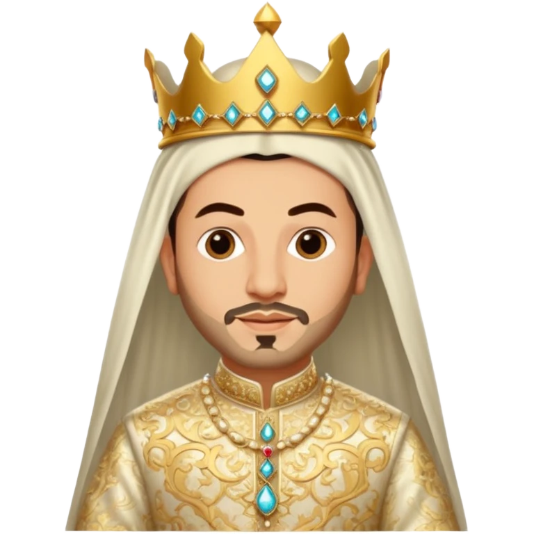 Robe mariage roi Mohammed VI emoji