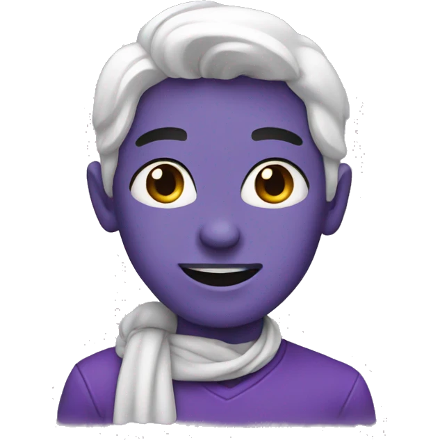 Purple emoji