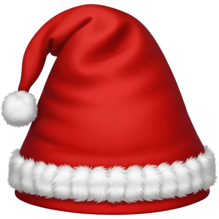 un chapeau de noel emoji