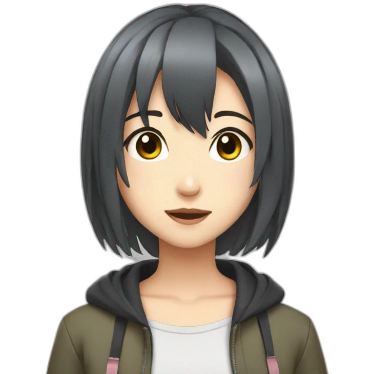 anime girl emoji