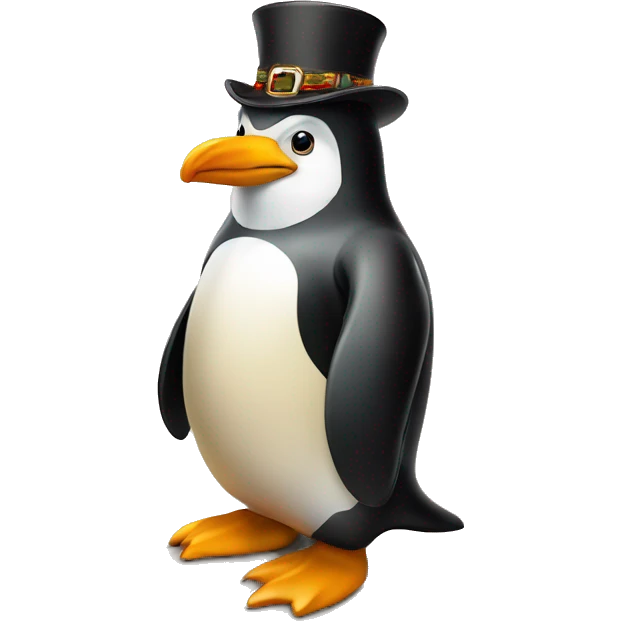 German penguin oktoberfest emoji