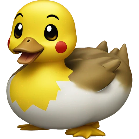 pikachu duck emoji
