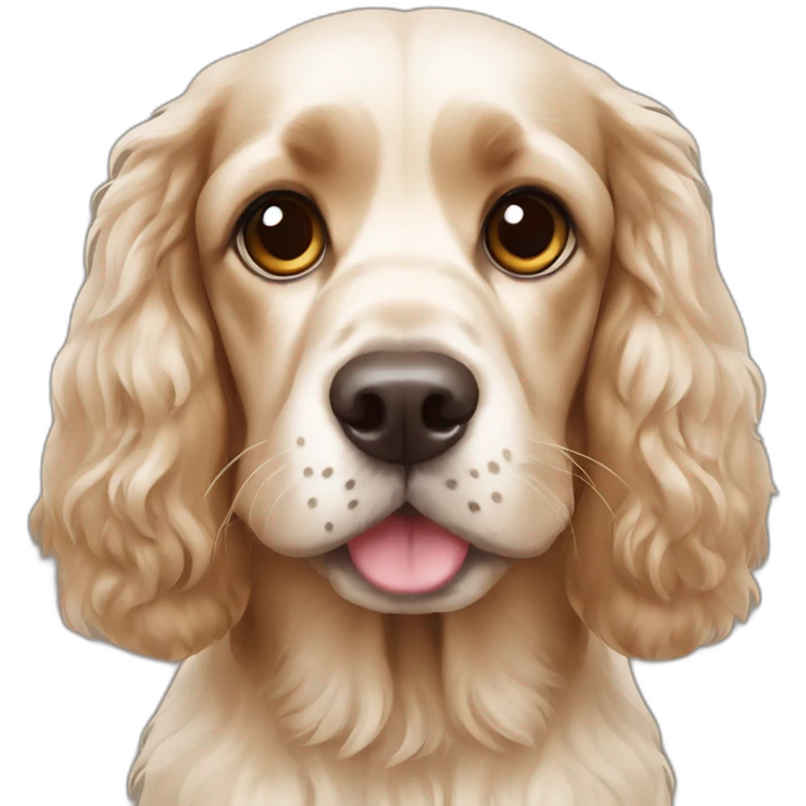 cocker spaniel emoji