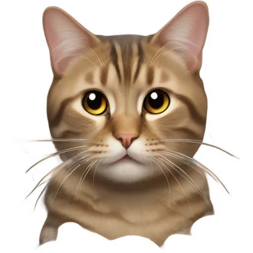 Cat in poop emoji