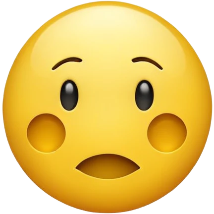 Nervous smiley face emoji