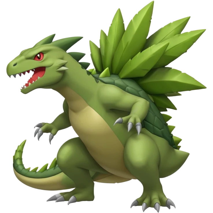Sceptile-Tyranitar-Pokémon-Fakémon-creature emoji