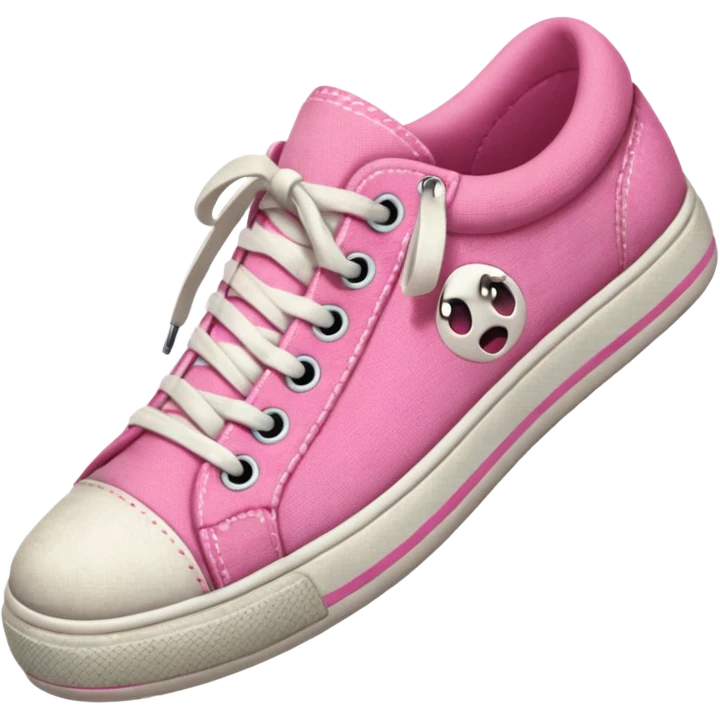 pink sneakers emoji