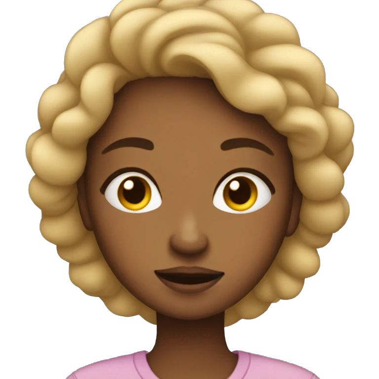 Girl slepping emoji