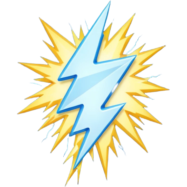 Lightning⚡️🌩 emoji