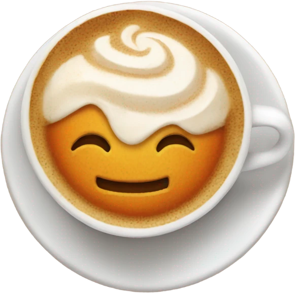 pumpkin latte emoji