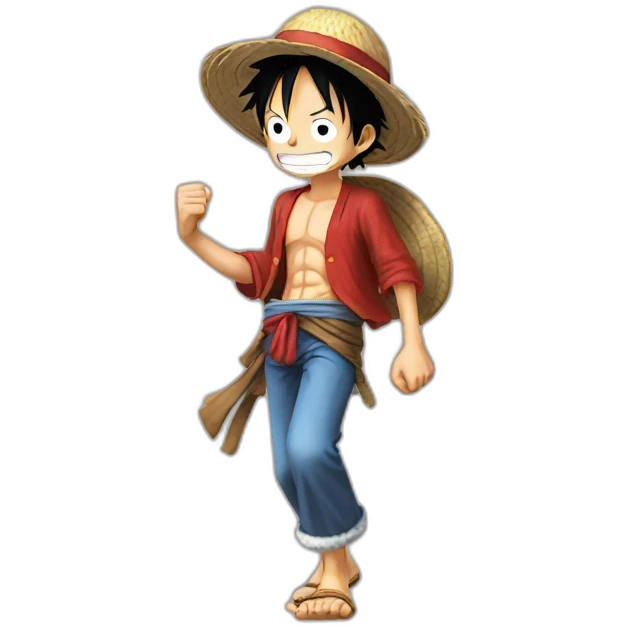 Luffy emoji