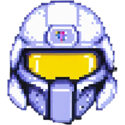 sci-fi futuristic warrior in a helmet emoji