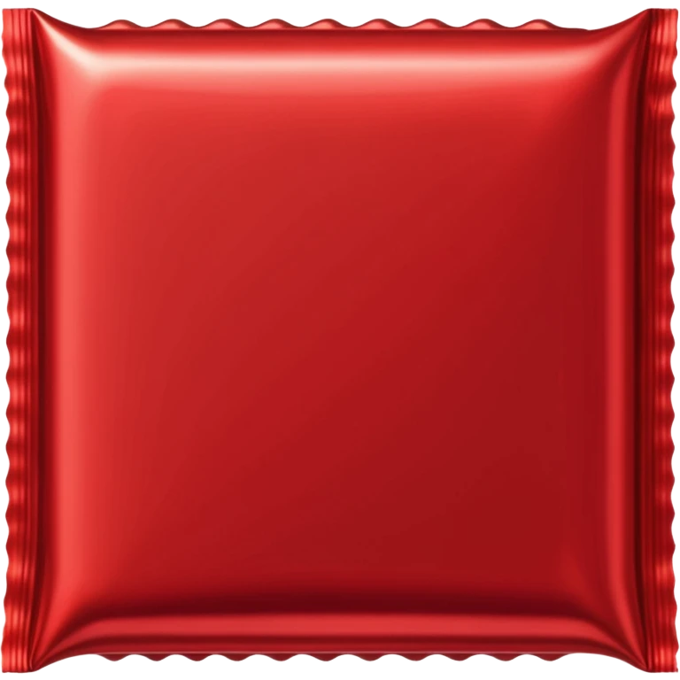 شيكولاته مغلفة بلون احمر اكن نصها مبين emoji