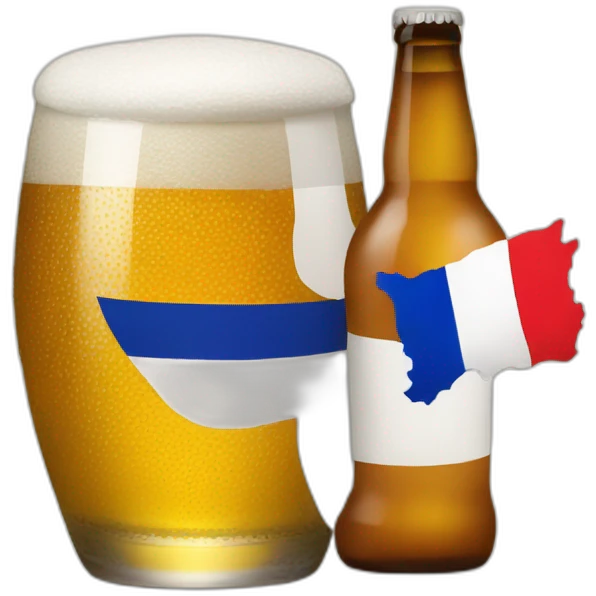 Rugby France beer emoji