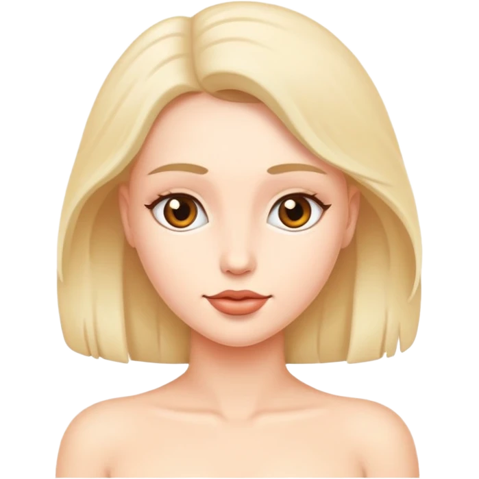 Nude woman emoji