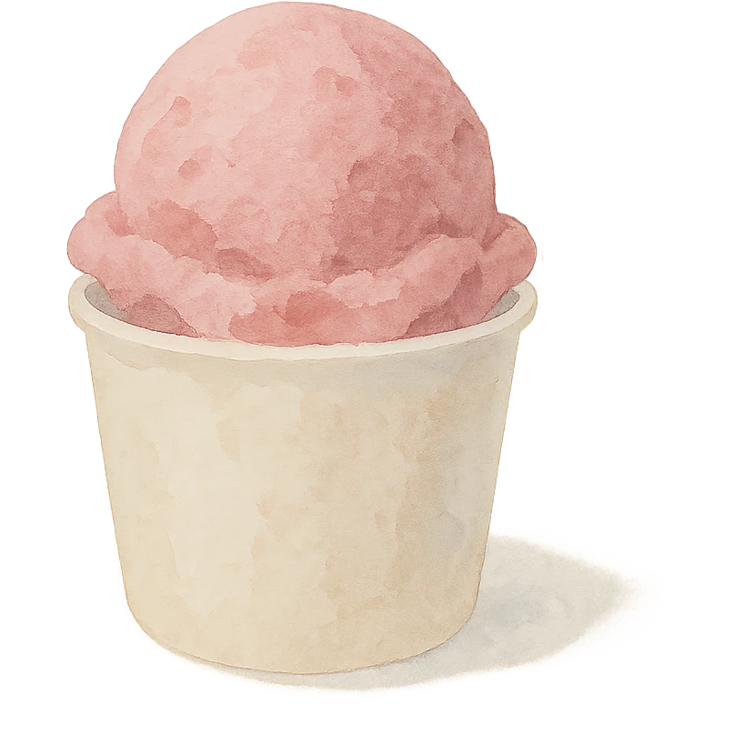 ice cream in a cup emoji