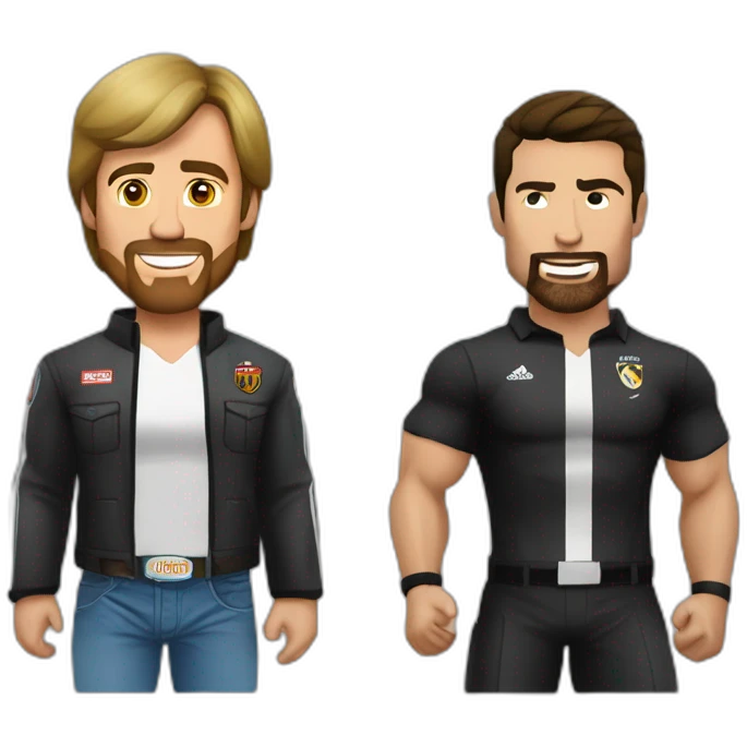 Ronaldo et chuck norris emoji