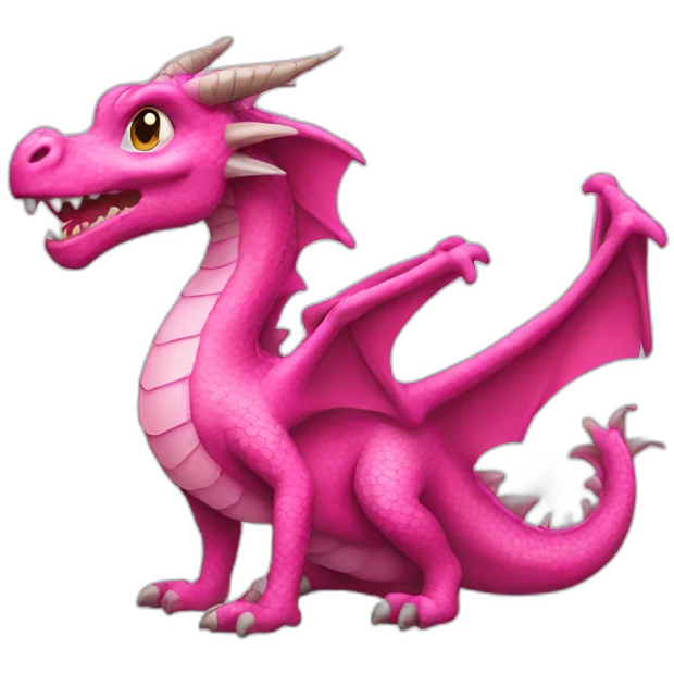 pink dragon emoji