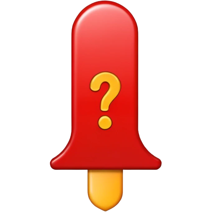 exclamation mark red emoji