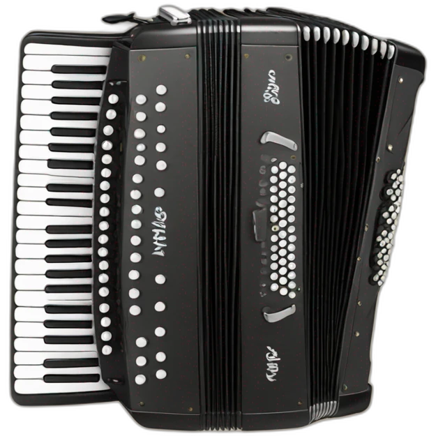 Erlandskian Kahalat Button Keyboard Accordion Instrument emoji