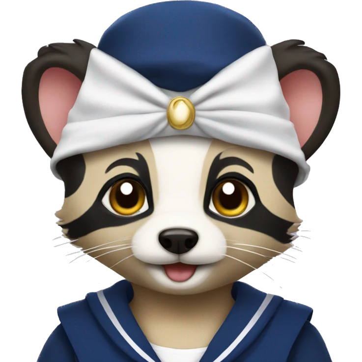 badger as sailor moon emoji