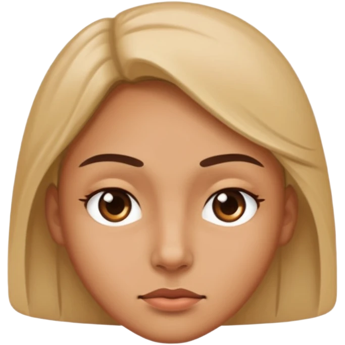 Side eye from the front  emoji