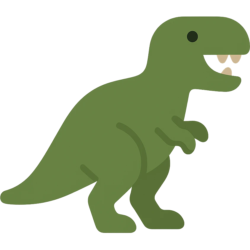 Tyrannosaurus emoji