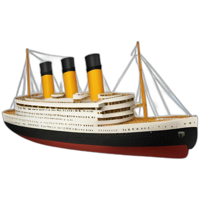 titanic ship emoji