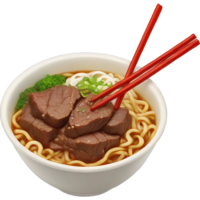 taiwanese beef noodles emoji
