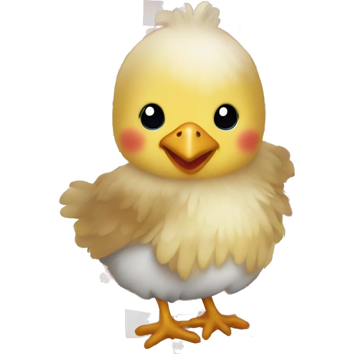 Baby chicken flag  emoji